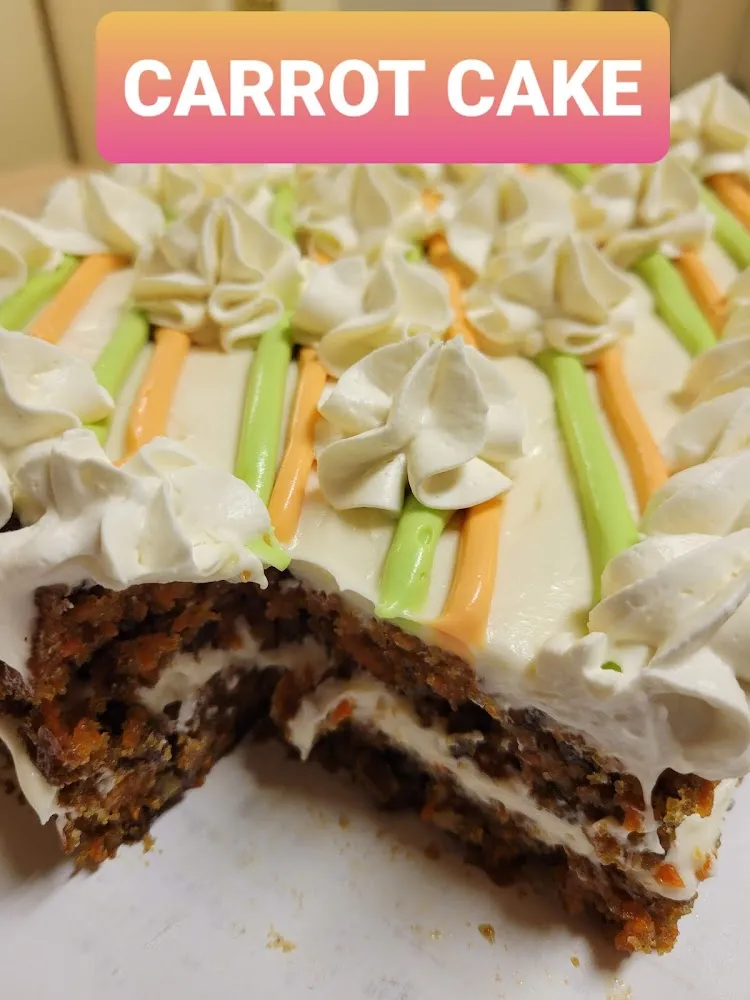 Carrot Cake with Cream Cheese Frosting
