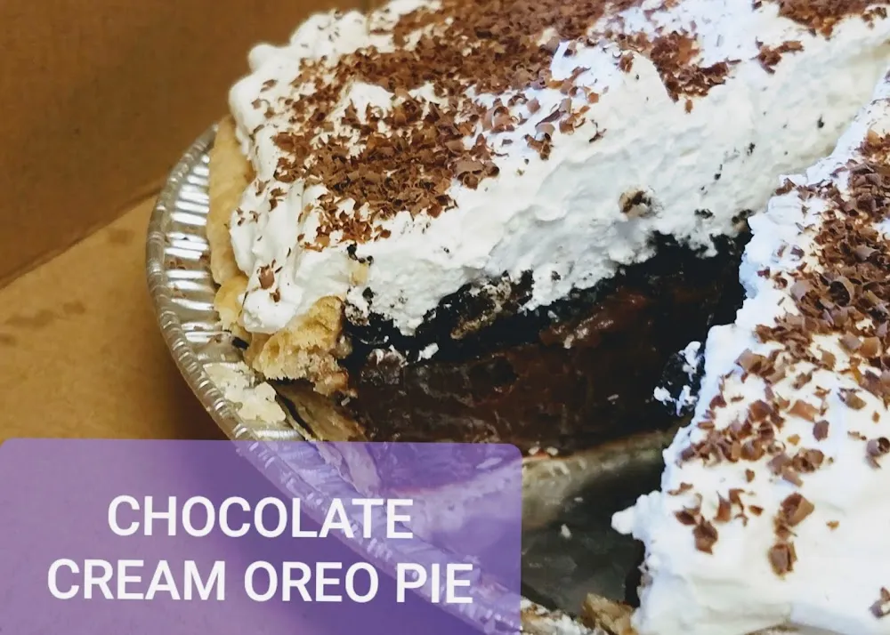 Chocolate Cream Oreo Pie