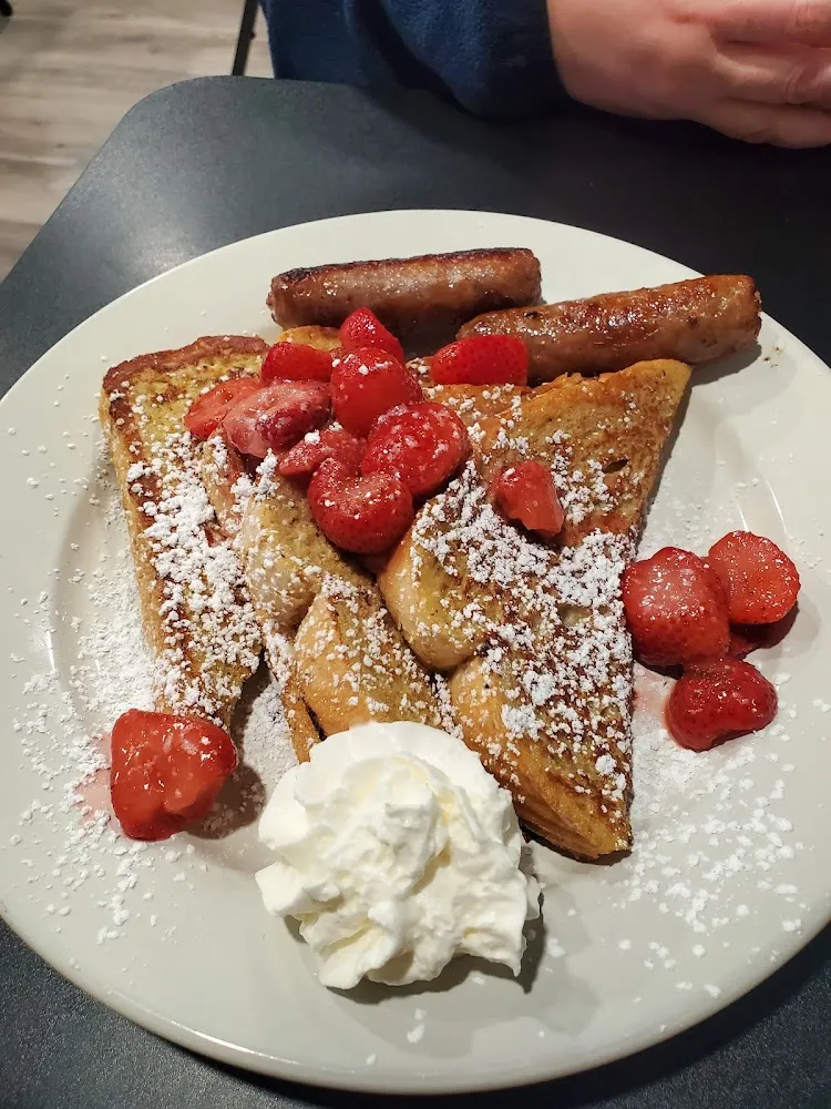 French Toast 2 Eggs & Meat